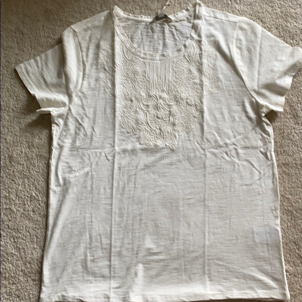 1 LEFT! NEW embroidered top - Lucky Brand - Picture 8 of 8